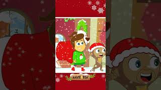 Christmas Secret Santa Gift Song shorts cartoon [upl. by Thorndike]