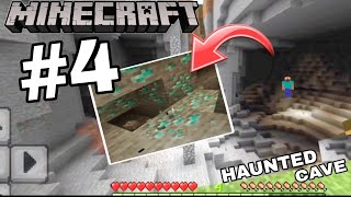 I EXPLORED A HAUNTED CAVE 😰 MINECRAFT GAMEPLAY 4 12141 [upl. by Sotnas]