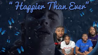 BROTHERS REACT TO Billie Eilish  Happier Than Ever Official Music Video [upl. by Anatak158]