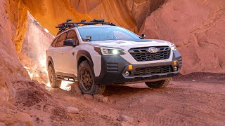 Subaru Outback Wilderness OffRoad In Moab Pt 2 [upl. by Bogoch]