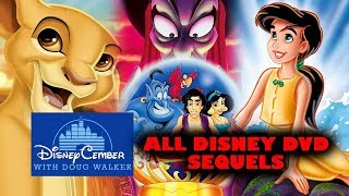 All Disney Direct to DVD Movies  Disneycember [upl. by Ytomit]