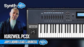 KURZWEIL PC3X  JAM  Liquid Lead  JRudess [upl. by Inglis]