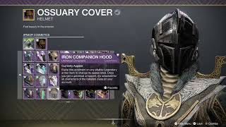 Destiny 2 Revenant Act 2 Get Equip Iron Intent Robes Add Gloves Boots New Shaders [upl. by Haerdna]