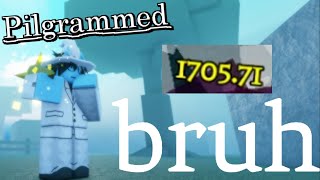 The Maimed Cudgel Damage Is Baffling  roblox Pilgrammed [upl. by Ait]