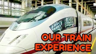 Train From Madrid to Barcelona  Travel Tips [upl. by Tabib592]