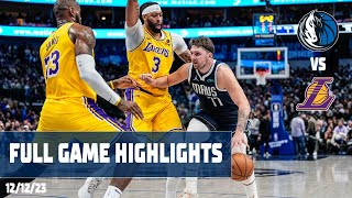 Luka Doncic 33 points 17 assists Highlights vs LA Lakers  121223 [upl. by Madden]