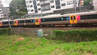 Springfield bound NGR passing through Toombul on a Thursday [upl. by Yraillih335]