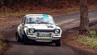 Ford Escort mk1 RS1600  RS2000 rallycars  always sideways [upl. by Kopple]