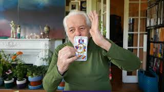 How to progress reading the Tarot Tarot Reading video by Alejandro Jodorowsky for Francesco [upl. by Acinomad]