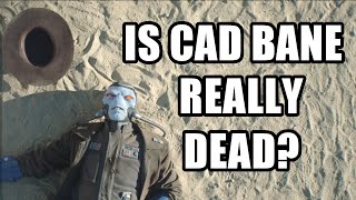 Is Cad Bane Really Dead in The Book of Boba Fett Finale [upl. by Nimzaj]