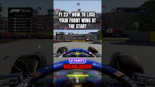 CHAOTISCHER RENNSTART IM LIGARENNEN  F1 23 Shorts  f123game leagueracing f1shorts [upl. by Kling]