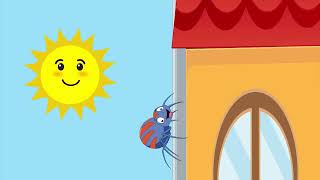 Incy Wincy Spider kids song done in whimsical style with kids background vocals New [upl. by Ebarta]