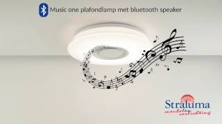 Music One  Plafondlamp met bluetooth speaker [upl. by Amerak]