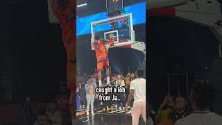 Ja Morant Take Over Overtime Elite Dunk Show [upl. by Theurer811]