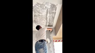 👷Painter Applying putty  Puttying for renovation putty 241104 [upl. by Nakashima]