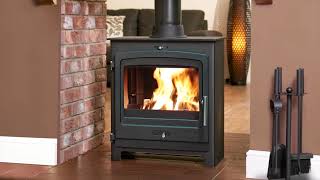 P2 Double Sided Log Burner  Portway Stoves [upl. by Kenta95]