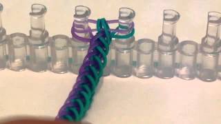 Rainbow Loom French Braid Tutorial [upl. by Hameean]