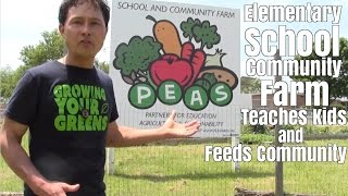 Elementary School Farm Teaches Kids and Feeds Community [upl. by Pellegrini]