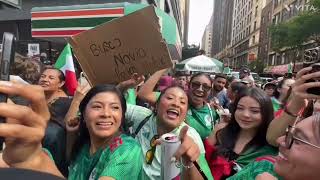 BUSCO NOVIO at Mexican Independence Day Parade New York 2024 [upl. by Luamaj757]