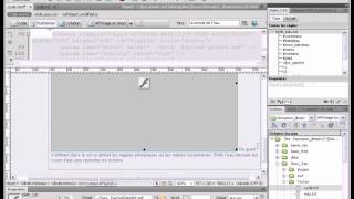 Formation Dreamweaver 24 Insérer une animation Flash dans une page HTML [upl. by Aronson]