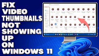 How To Fix Video Thumbnails Not Showing Up on Windows 1110 Solution [upl. by Ihsoyim]