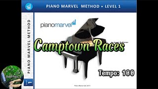 Camptown Races P69  Piano Marvel Method Level 1 [upl. by Cattier]