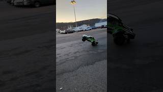 New Traxxas Maxx Slash 6s wheelie and Drag [upl. by Kenwood]