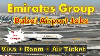 Emirates Group Jobs In Dubai Airport With Good Salary and Benefits 2024dubaijobs dubaiairportjobs [upl. by Chicky]