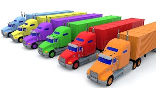 Colors for Children  Learn Colors  Trucks Colors for Toddlers  Colors with Trucks [upl. by Pare]