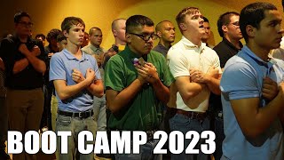 United States Marine Corps Recruit Training  Receiving 2023 [upl. by Hemingway602]