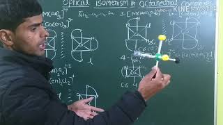 Optical Isomerism in Octahedral Complexes Bidentate Ligands [upl. by Nuy]