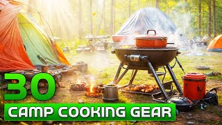 30 Must Have Camp Cooking Gear For Your Next Adventure [upl. by Poirer42]