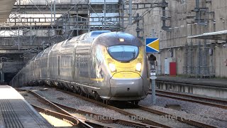 4K Train Spotting At London Stratford International Station On The 07042023 [upl. by Natsirt]