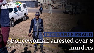 Insurance fraud  Limpopo policewoman arrested over six murders [upl. by Damalus]