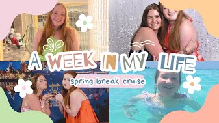 week in my life  spring break cruise [upl. by Merline108]