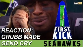 Reaction Ryan Grubb made Geno Smith Cry seahawks [upl. by Llevron]