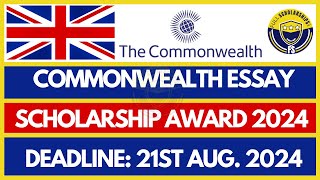 Commonwealth Essay Scholarships  Apply now for Commonwealth Youth Essay Award 2024 [upl. by Shirlie]