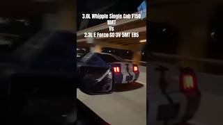 Whipple F150 vs Supercharged 3V 5MT E85  Roll Race [upl. by Eimar708]