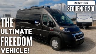 The ULTIMATE Freedom Vehicle 2022 Thor Sequence 20L Class B Camper Van [upl. by Margaret]