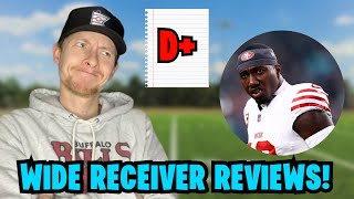 Every Wide Receivers REGULAR SEASON Review [upl. by Arabele303]