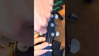 quotThe Essential Guide Mastering Guitar Stringing Techniques Without Locking Tunersquot viral shorts 🎻 [upl. by Stewart]