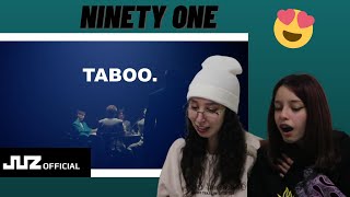 NINETY ONE  Taboo ft Ирина Кайратовна  REACTION [upl. by Keung]