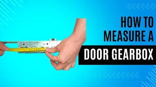 How to Measure amp Identify a Center Door Lock Gearbox for Easy Replacement [upl. by Barbara-Anne661]