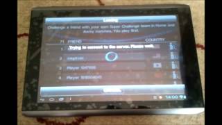 Playing Pes 2012 Android Online [upl. by Acnalb234]