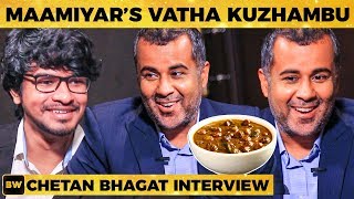 Unknown Stories Behind Vijays Nanban  Chetan Bhagat Reveals  Madan Gowri Show [upl. by Umont]