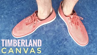 Timberland summer Canvas shoes Unboxing Gateway Pier Casual Oxford [upl. by Margy]