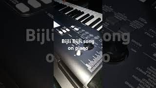 Bijli Bijli song on piano [upl. by Ttekcirc]