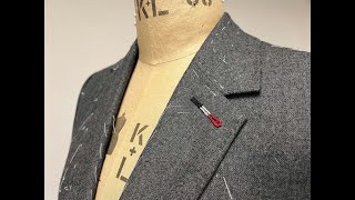 Bespoke Tailoring 28 The Milanese Buttonhole [upl. by Dustin]