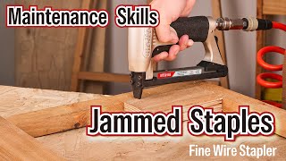 Fine Wire Stapler RepairHow to fix jammed stapler issues [upl. by Anahsohs]