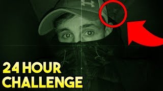 24 HOUR ABANDONED HAUNTED SCHOOL OVERNIGHT CHALLENGE [upl. by Eledoya]